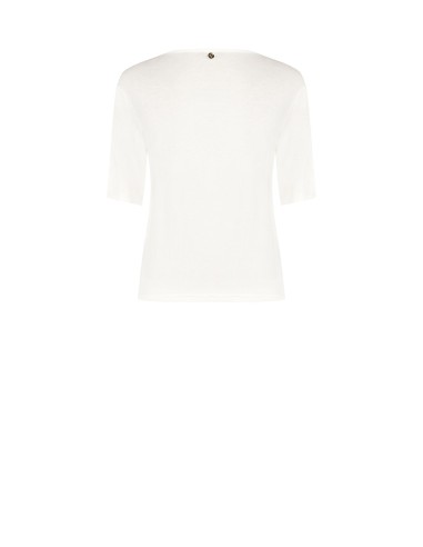Regular T-shirt van ultralichte viscose Rinascimento