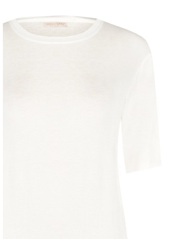 Regular T-shirt van ultralichte viscose Rinascimento