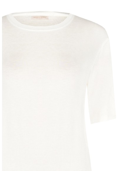 Rinascimento - T-shirt ordinaire en viscose ultra-légère