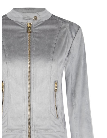 Gilet en similicuir suédé Rinascimento