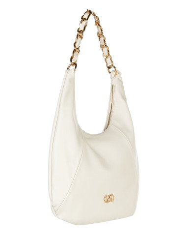 Luna Leather Shoulder Bag With Adjustable And Removable Shoulder Strap Rinascimento