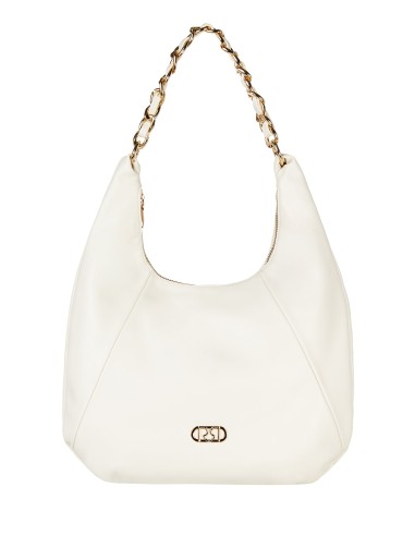 Luna Leather Shoulder Bag With Adjustable And Removable Shoulder Strap Rinascimento