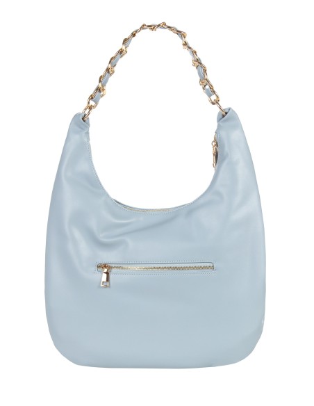 Luna Leather Shoulder Bag With Adjustable And Removable Shoulder Strap Rinascimento