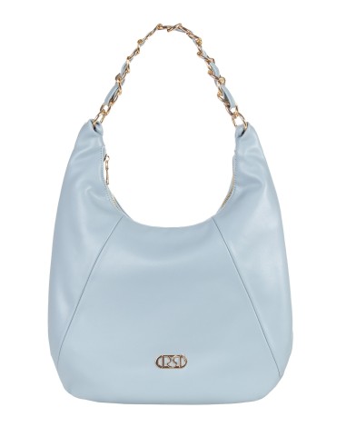 Luna Leather Shoulder Bag With Adjustable And Removable Shoulder Strap Rinascimento