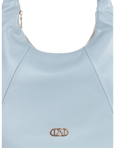 Luna Leather Shoulder Bag With Adjustable And Removable Shoulder Strap Rinascimento