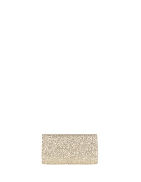 Pochette rigide pailletée avec chaîne interne Rinascimento
