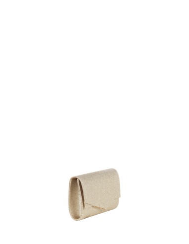 Pochette rigide pailletée avec chaîne interne Rinascimento