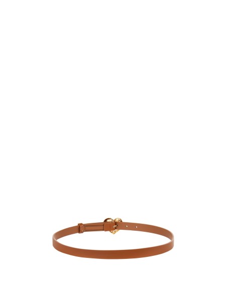 Ceinture rigide en simili-cuir avec boucle en forme de cœur Rinascimento
