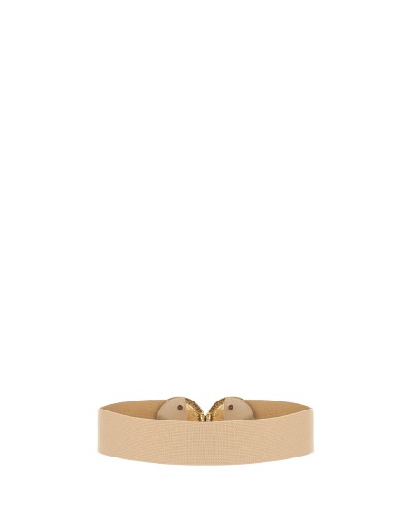Ceinture élastique haute avec boucle bijou Maxi et micro pierres Rinascimento