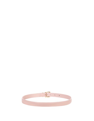 Ceinture fine rigide en similicuir avec boucle carrée Rinascimento