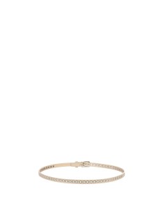 Smalle riem van imitatieleer met ringen Rinascimento 2