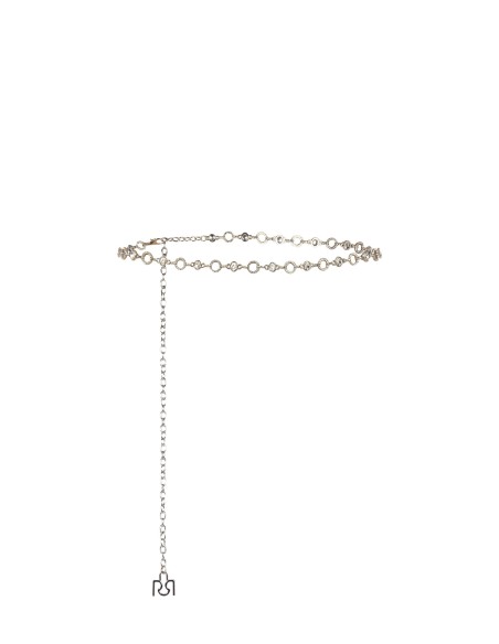 Ceinture bijou ajustable avec cristaux et strass Rinascimento