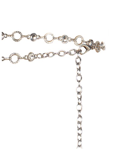 Ceinture bijou ajustable avec cristaux et strass Rinascimento