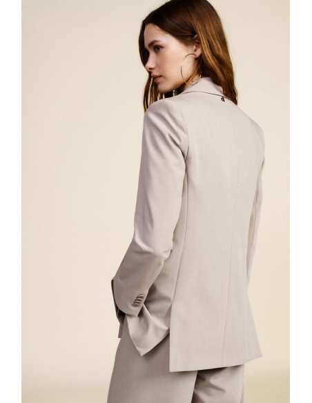 Dixie Dubbelrijige Blazer Met Klepzakken