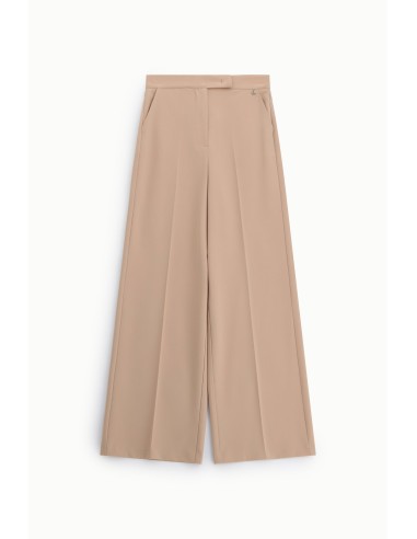 Pantalon large à taille haute avec poches latérales Dixie