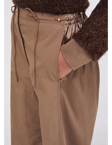 Pantalon de jogging en nylon et satin Liu Jo