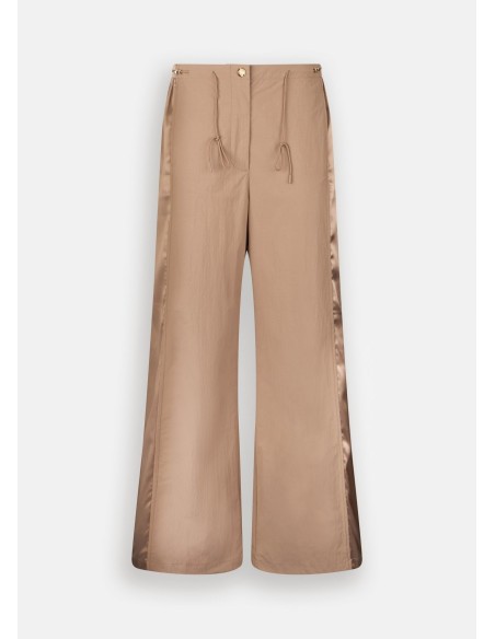 Joggingbroek van nylon en satijn van Liu Jo