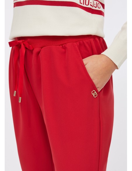Joggingbroek met trekkoord van Liu Jo