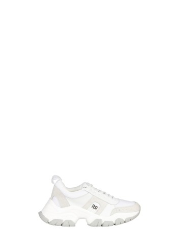 Baskets chunky avec détails en similicuir suédé et logo RR Rinascimento