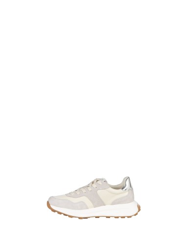 Baskets bicolores en similicuir et daim avec logo RR Rinascimento