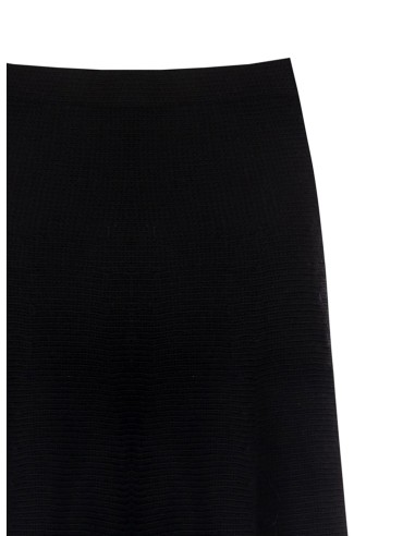 Jupe en maille tressée avec ourlet orné de strass Rinascimento