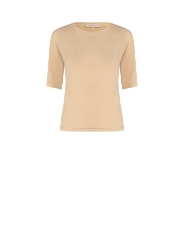 Regular T-shirt van ultralichte viscose Rinascimento
