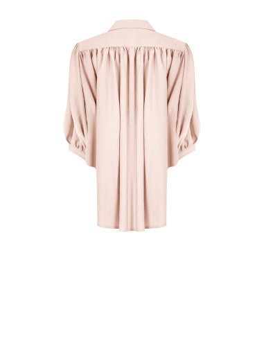 Blouse ample en tissu léger mélangé à la viscose avec manches chauve-souris Rinascimento