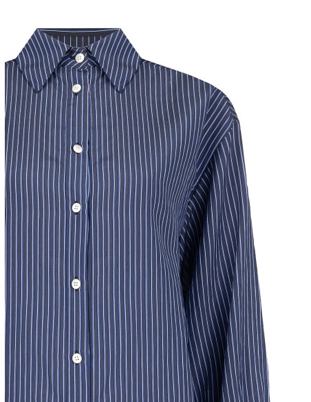 Blouse fluide en mélange de viscose à effet légèrement froissé Rinascimento
