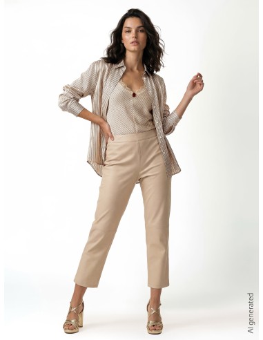 Vloeiende blouse van viscosemix met licht gekreukt effect Rinascimento