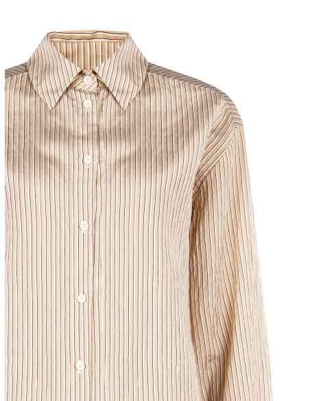 Blouse fluide en mélange de viscose à effet légèrement froissé Rinascimento