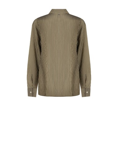 Vloeiende blouse van viscosemix met licht gekreukt effect Rinascimento