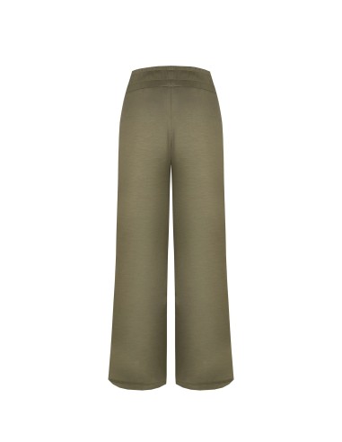 Pantalon palazzo extra-large en mélange de viscose avec taille élastiquée Rinascimento