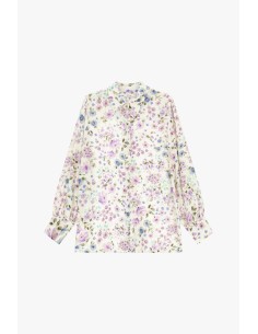 Dixie-blouse met bloemenprint en lange mouwen 2