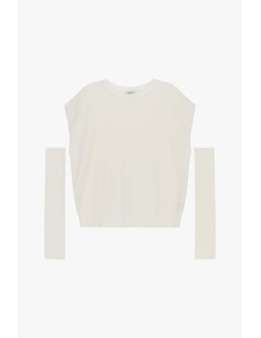 Top en maille avec manches amovibles Dixie 2