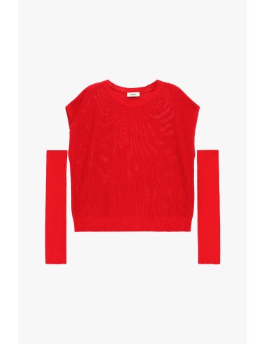 Top en maille avec manches amovibles Dixie