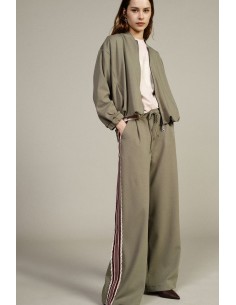 Pantalon Palace avec bande latérale rayée Dixie