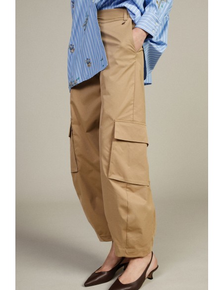 Pantalon taille haute Palace avec poches Maxi Dixie