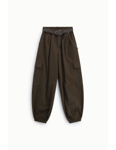 Pantalon avec poches cargo et ceinture amovible Dixie 2