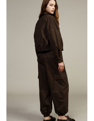 Pantalon avec poches cargo et ceinture amovible Dixie