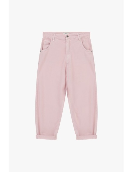 Pantalon Chino-Fit avec revers et taille haute Dixie