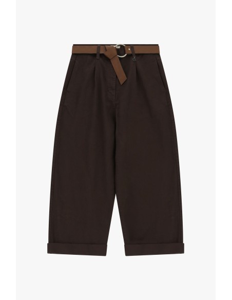 Palace Fit Pantalon avec ceinture et revers Dixie