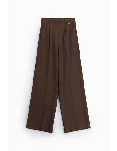 Pantalon taille haute Palace avec fléchettes Dixie