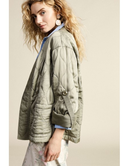 Veste matelassée coupe ample avec poches plaquées Dixie