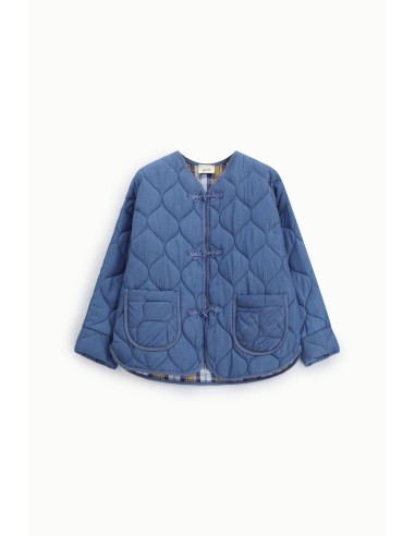 Veste matelassée avec poches plaquées et boutons Dixie