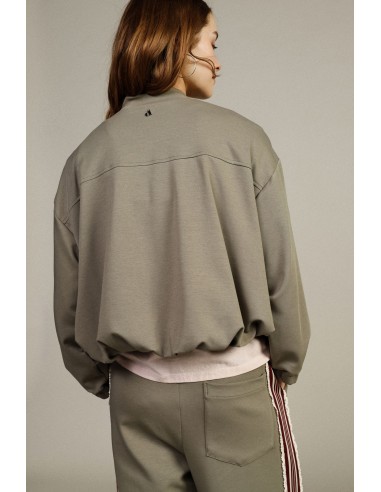 Bomber zippé avec poignets élastiqués Dixie