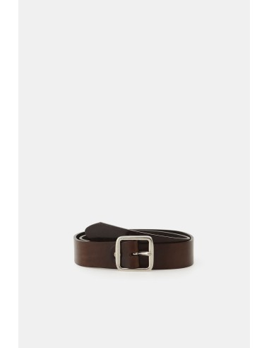 Ceinture Dixie avec boucle carrée en métal