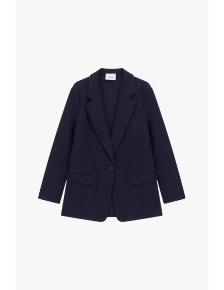 Dixie blazer met één rij knopen en klepzakken