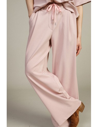 Pantalon palazzo 7/8 Dixie à taille élastiquée