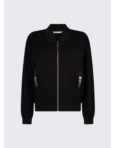 Sweatshirt avec détails en chaîne Liu Jo