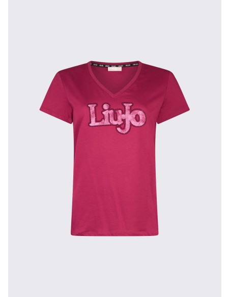 Liu Jo - T-shirt à col en V